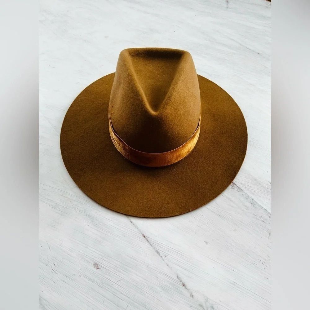 Free People Lack Of Color Benson Tri - Brown Size 57 CM Medium NWOT $149 - Picture 2 of 12